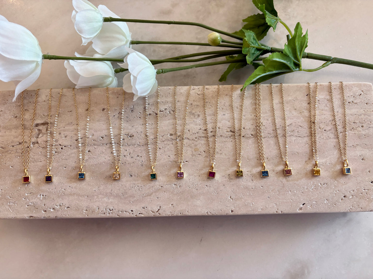 Birthstone Necklace