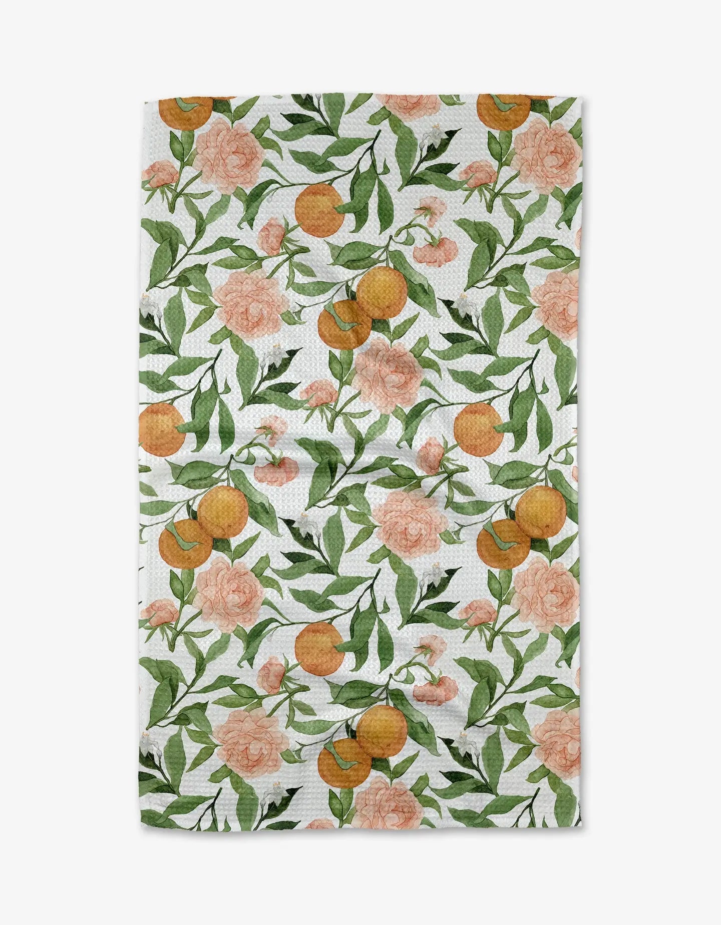 Geometry A Peony For Your Thoughts Kitchen Tea Towel