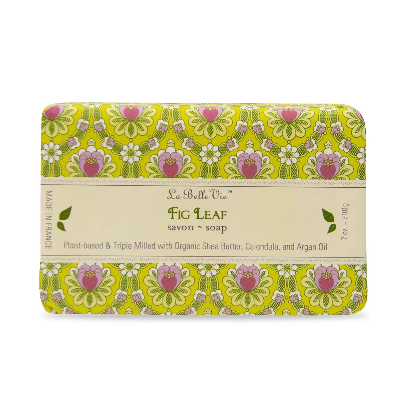 La Belle Vie Fig Leaf Soap - 7oz/ 200g