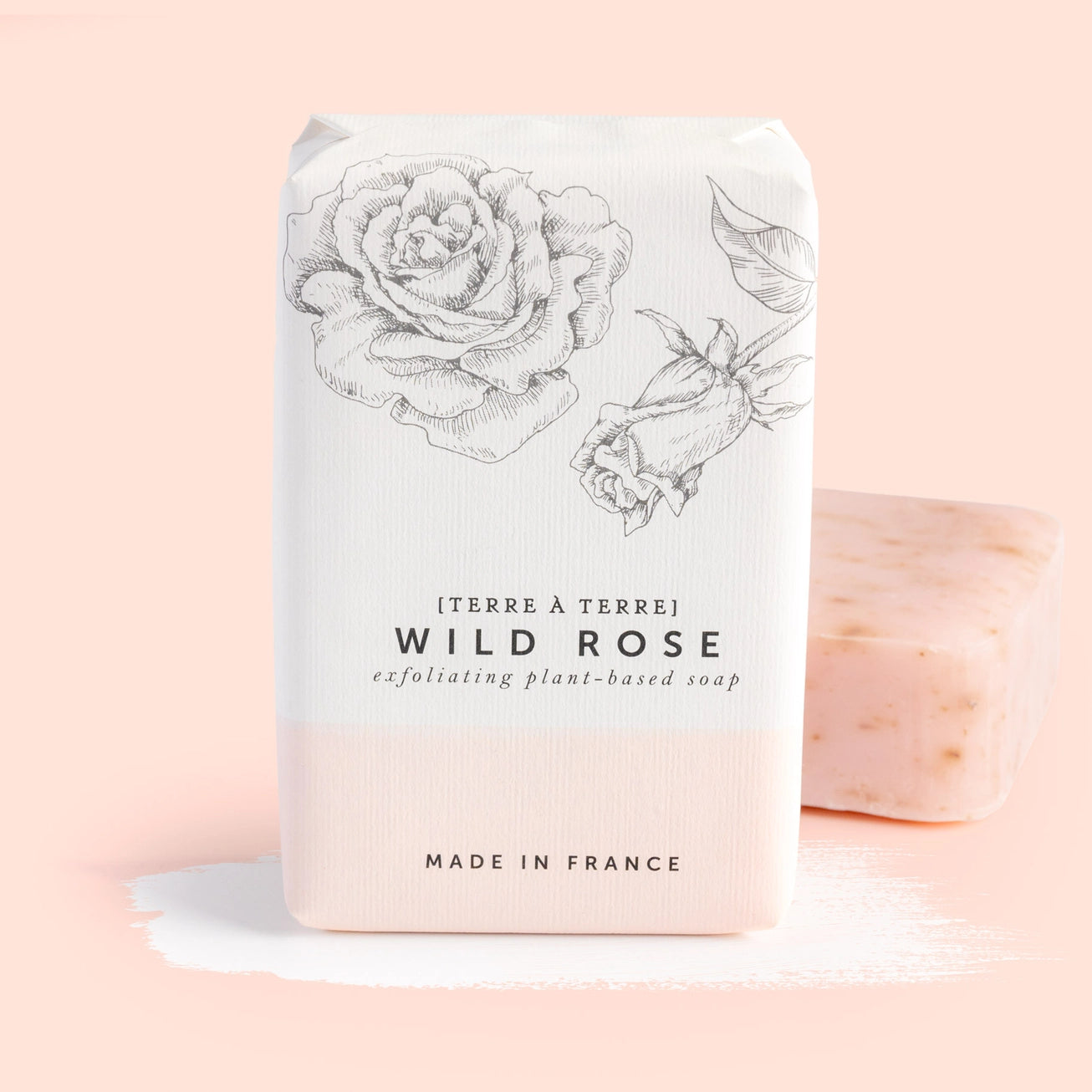 Terre A Terre - Wild Rose Exfoliating Soap - 7oz | 200g