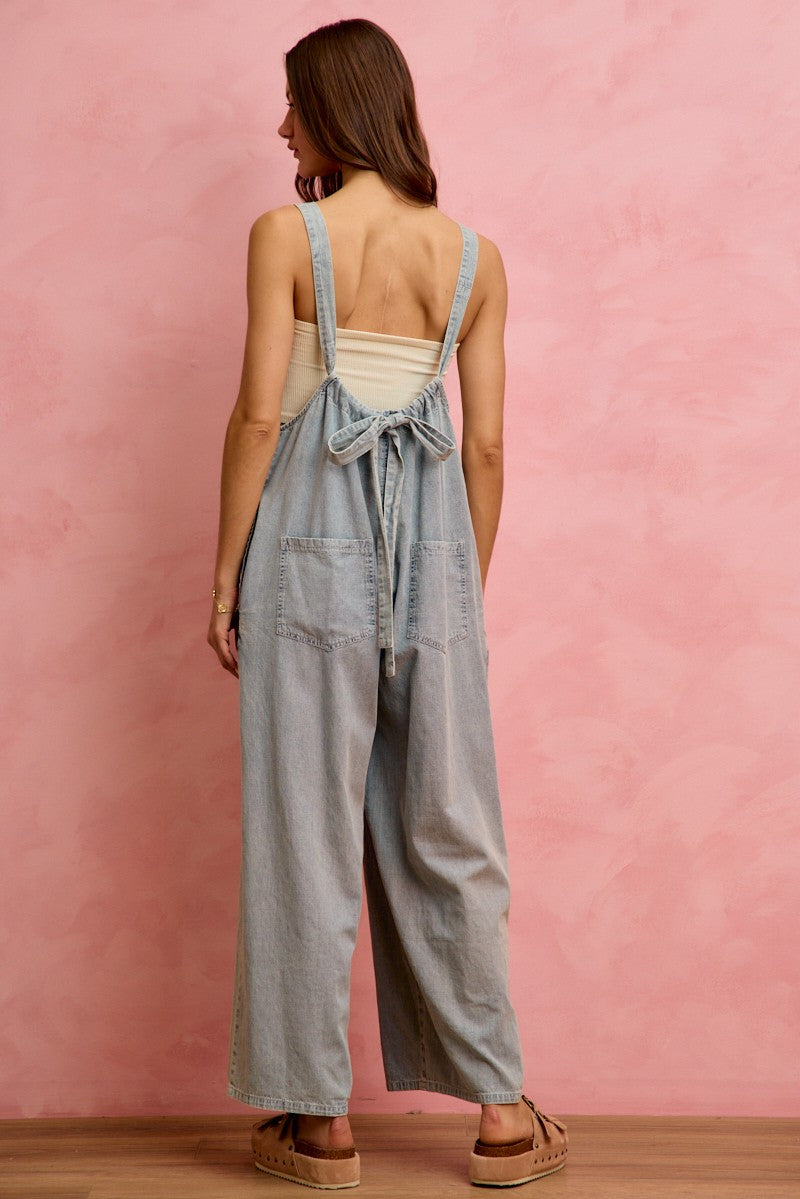 Denim Overalls