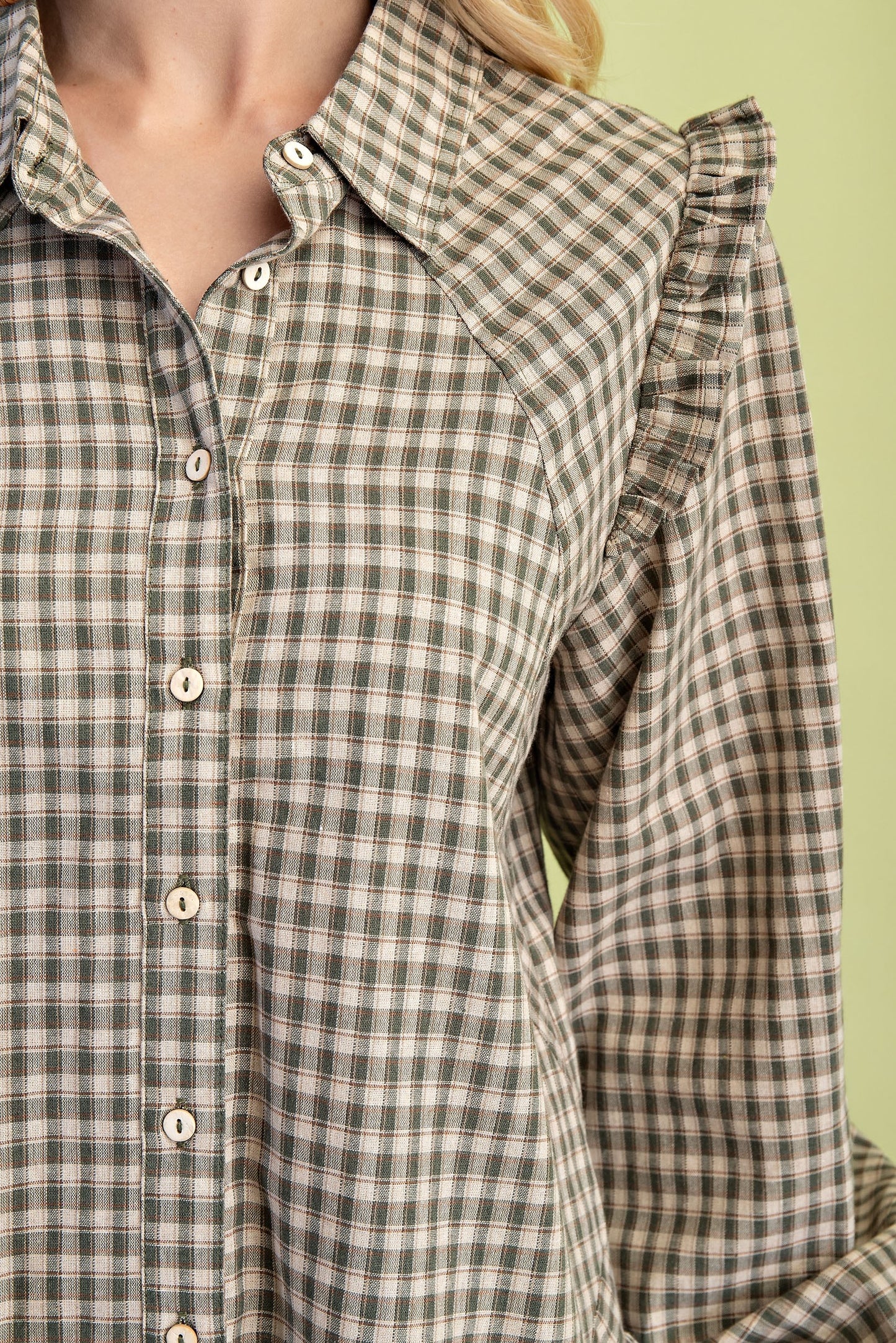 Plaid Button down Shirt