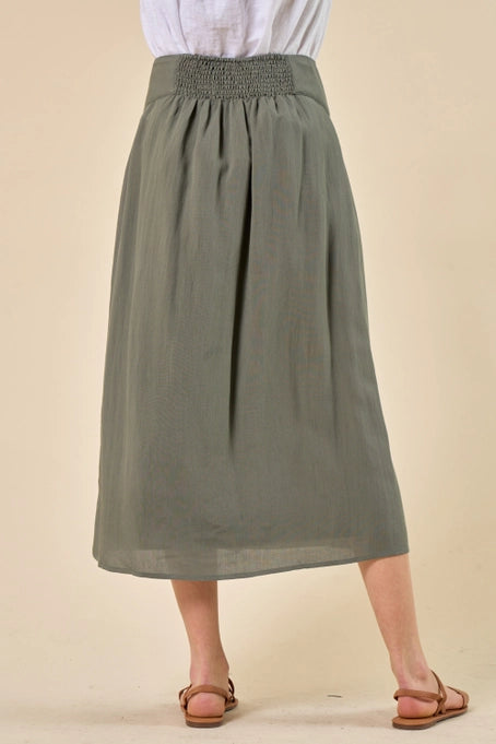 Smocked Skirt