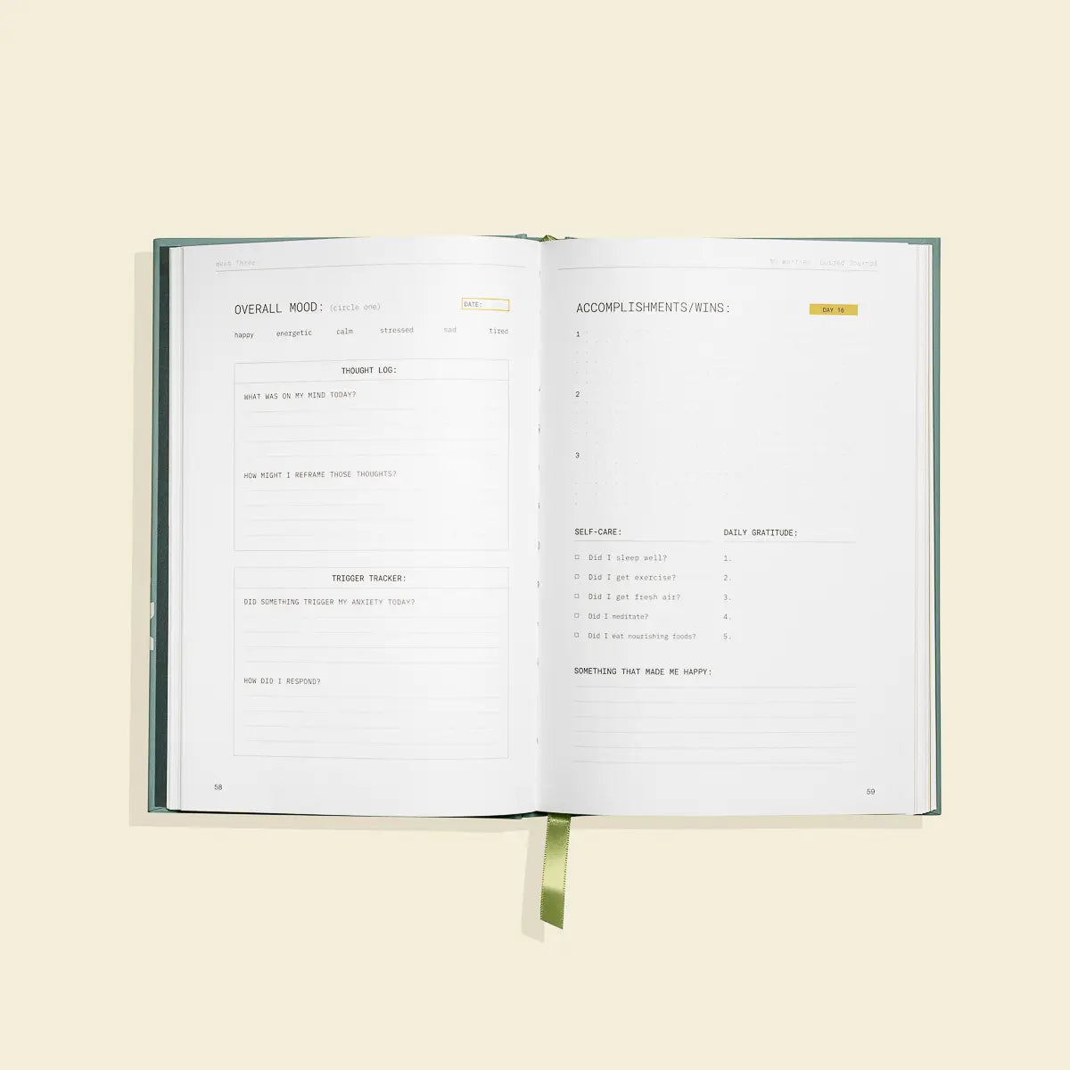 No Worries: A Guided Journal for Self-Care