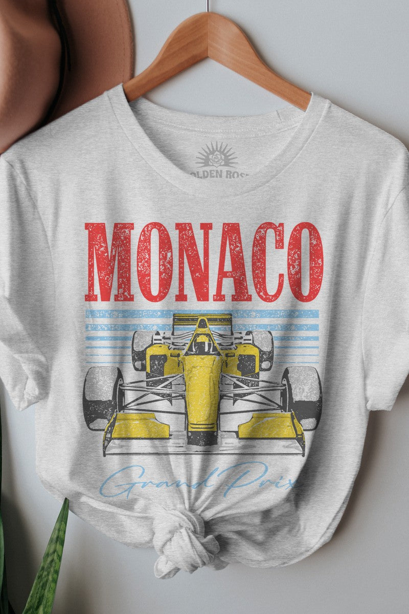 Monaco Graphic Tee Vintage White