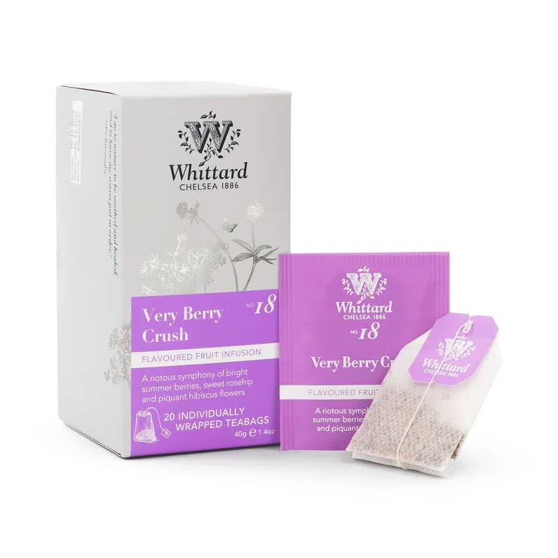 Very Berry 20 individually wrapped teabags Infusion Regular