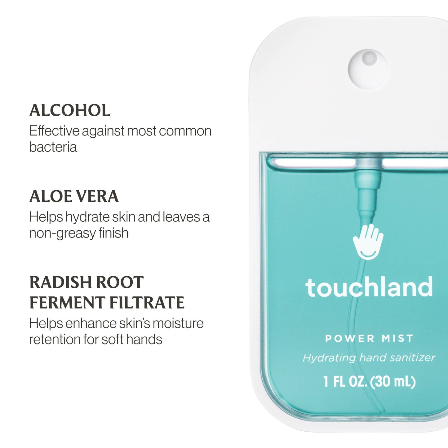 Blue Sandalwood Power Mist Hydrating Hand Sanitizer Regular