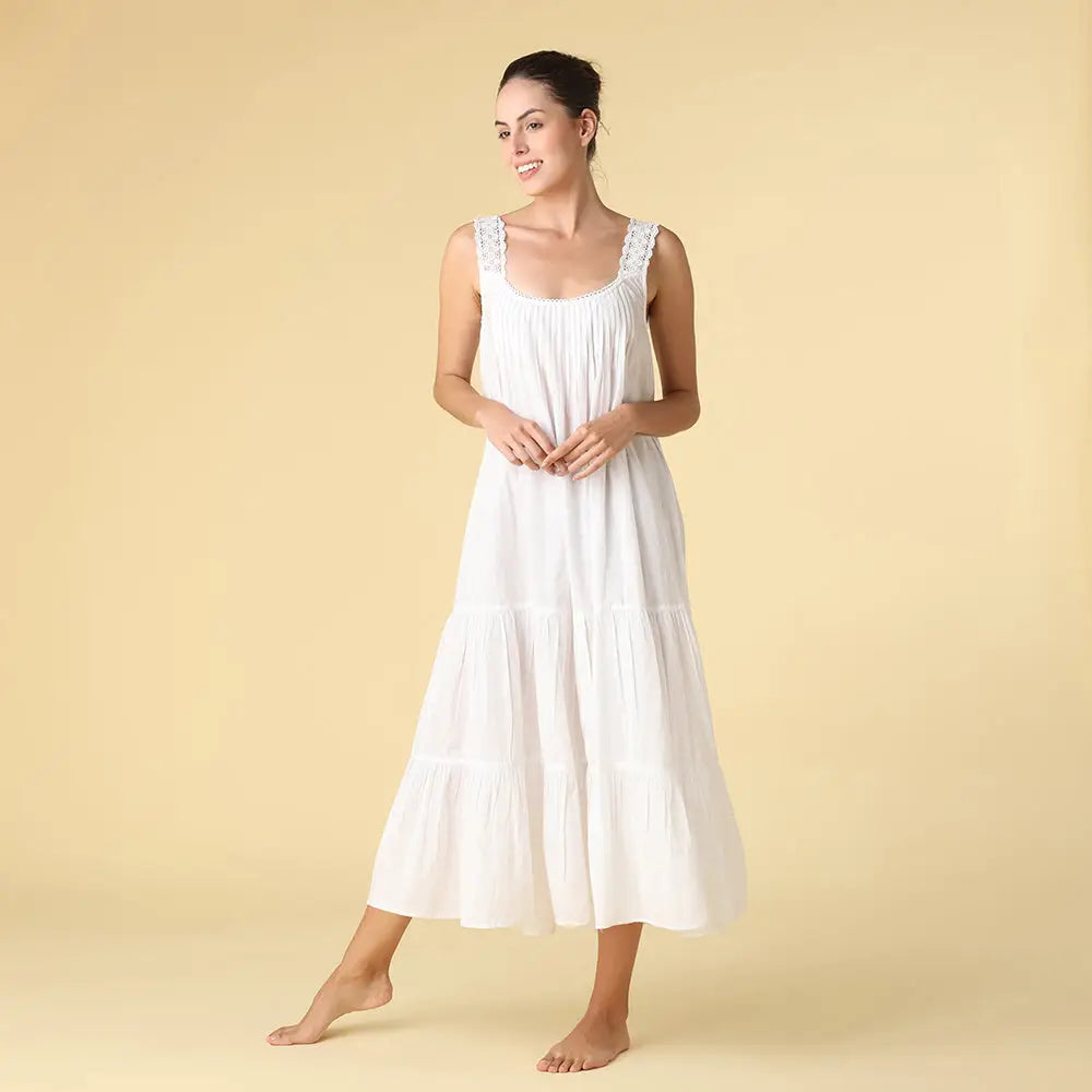 Mabel Victorian Night Gown