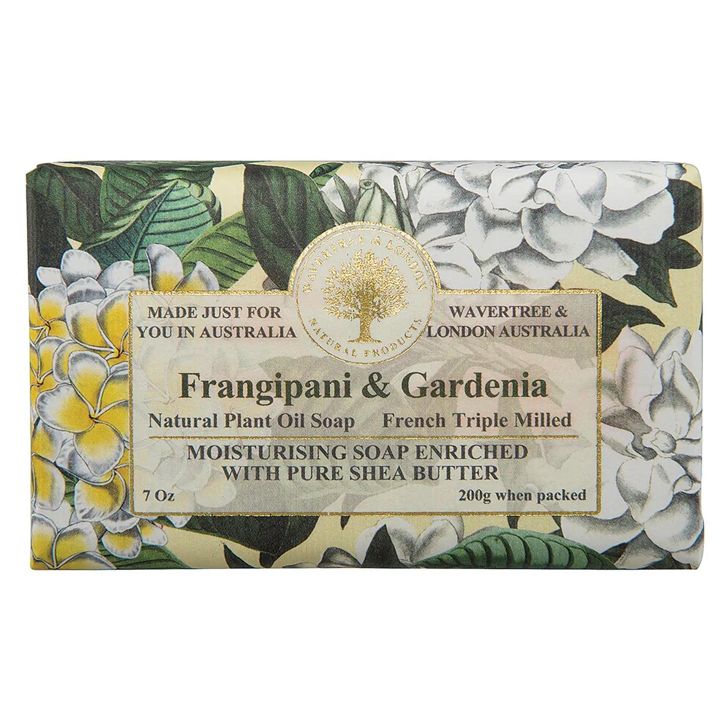Wavertree & London Frangipani Gardenia Soap