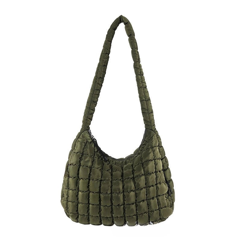 Solid Color Large Cloud Bag
