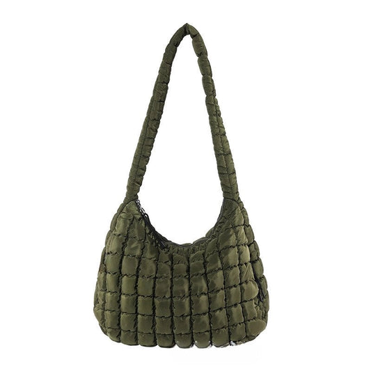 Solid Color Large Cloud Bag