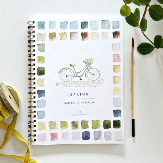Spring Watercolor Notebook