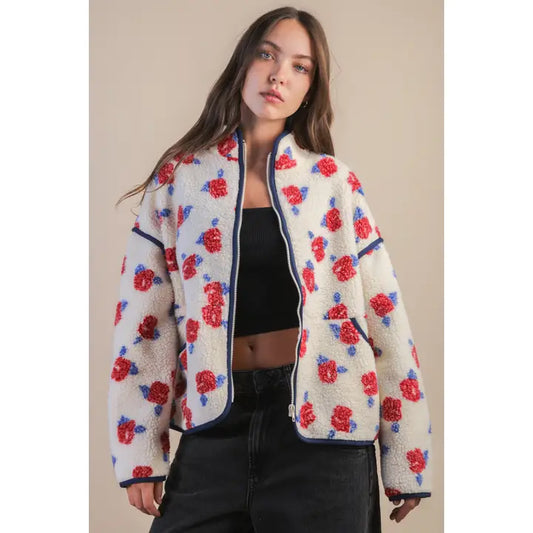 Floral Printed Jacket