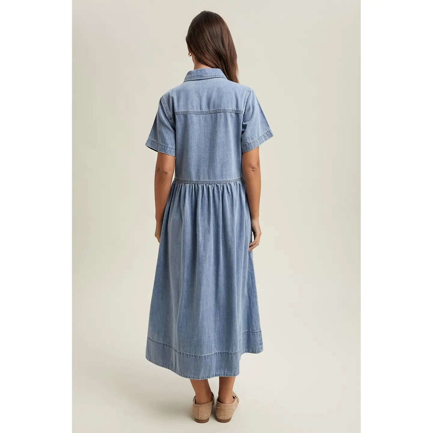 Jamie Denim Shirt Dress