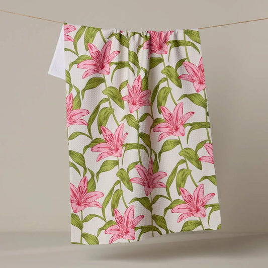Geometry Mother Lily Kitchen Tea Towel