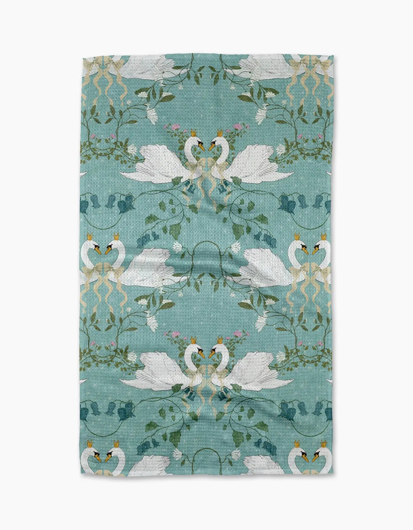 Geometry Crowned Grace Kitchen Tea Towel