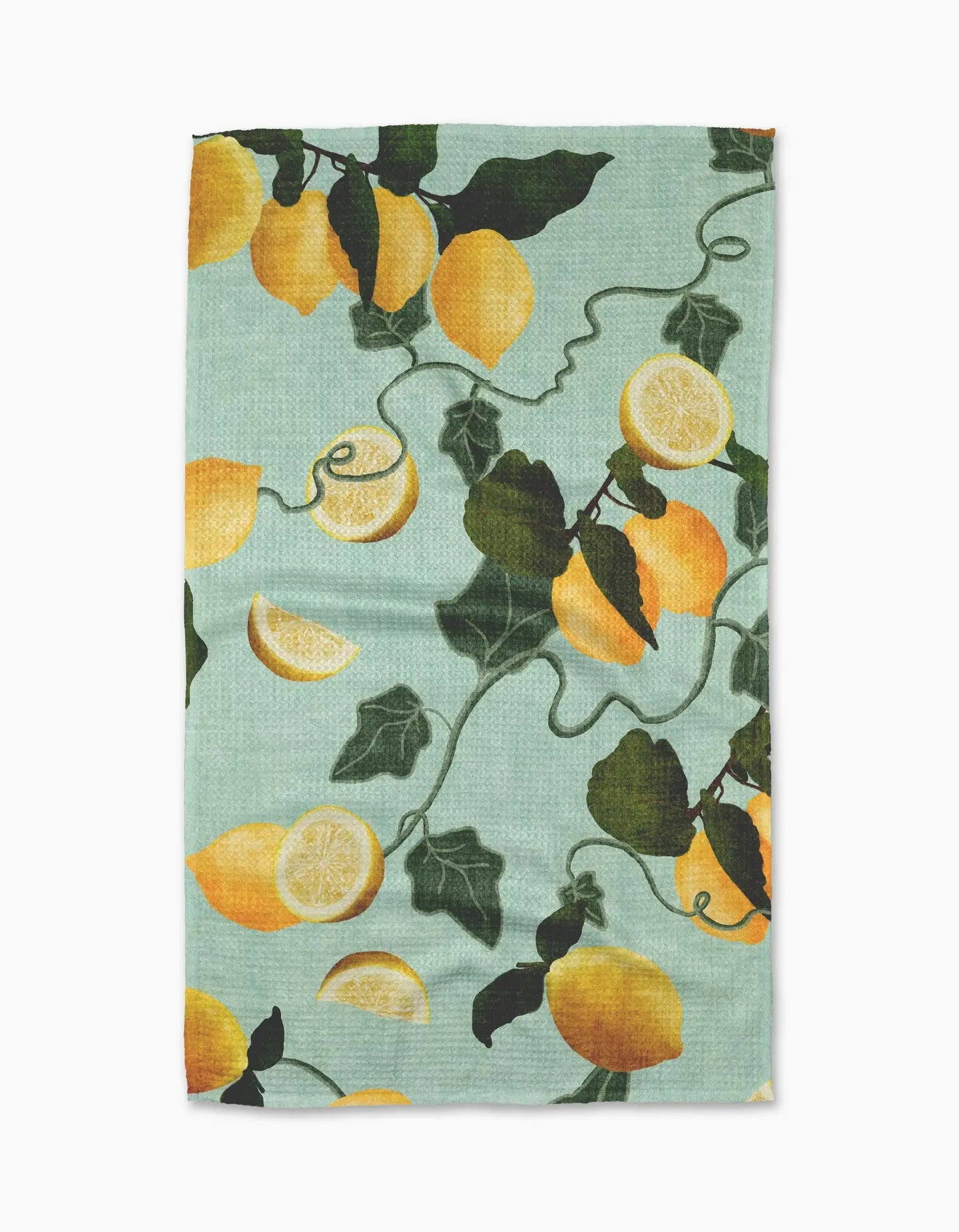 Geometry Amalfi Lemons Kitchen Tea Towel