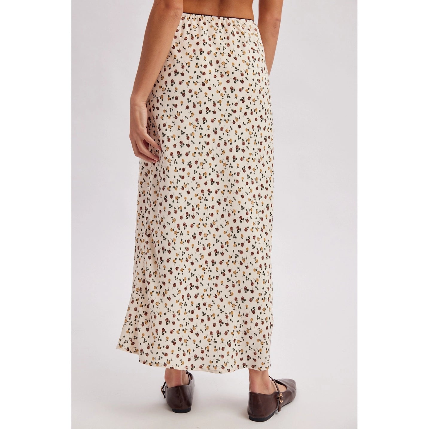 Ditsy Floral Midi Skirt