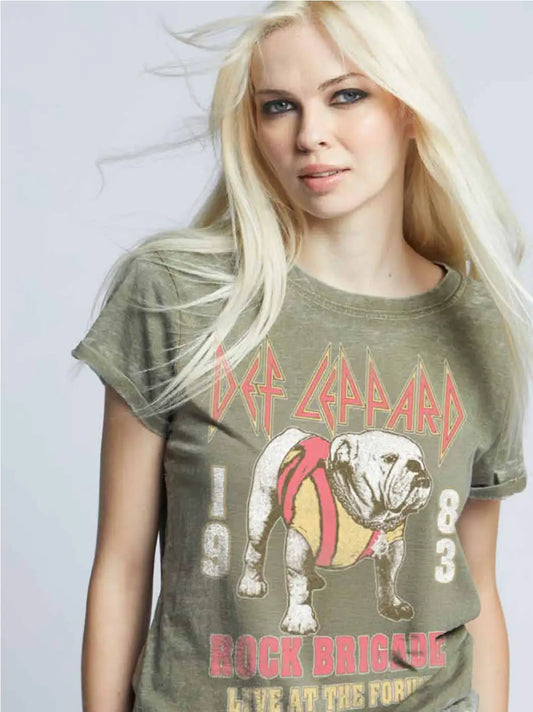 Def Leppard Burn Out Graphic Tee