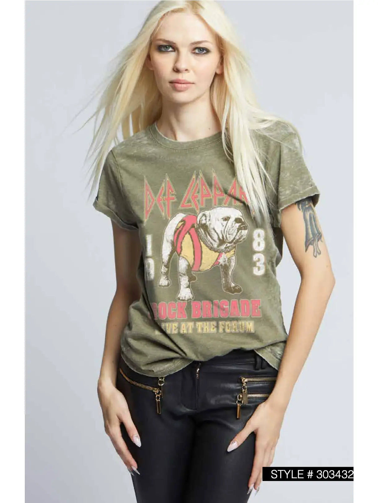 Def Leppard Burn Out Graphic Tee