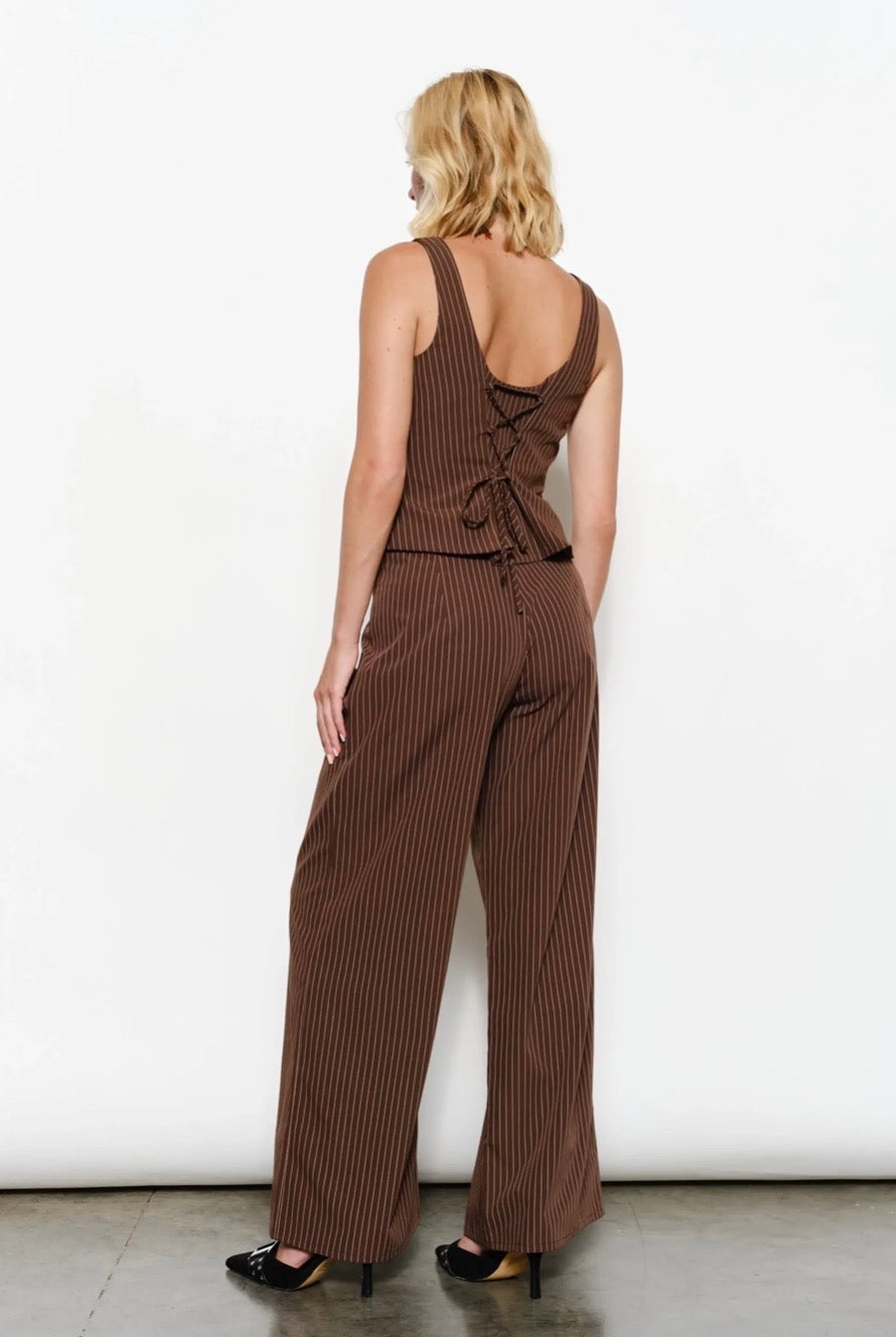 Paula Striped Trousers