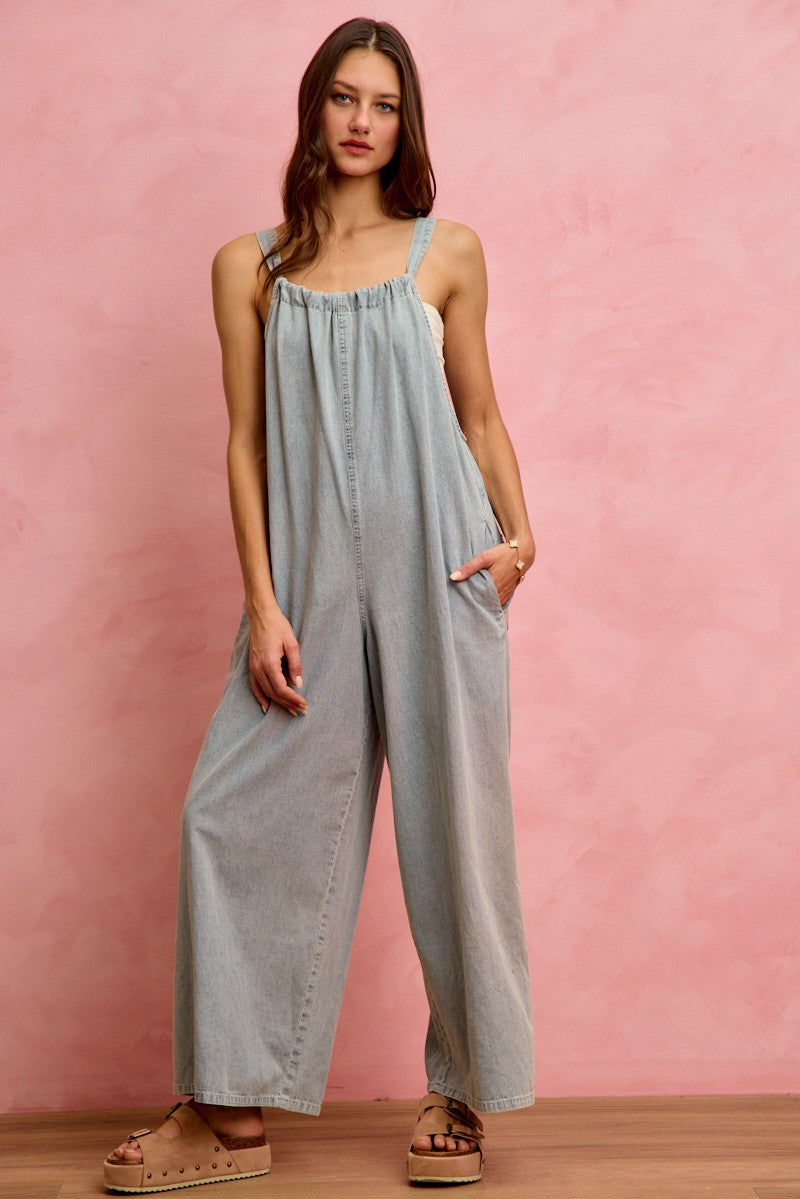 Denim Overalls