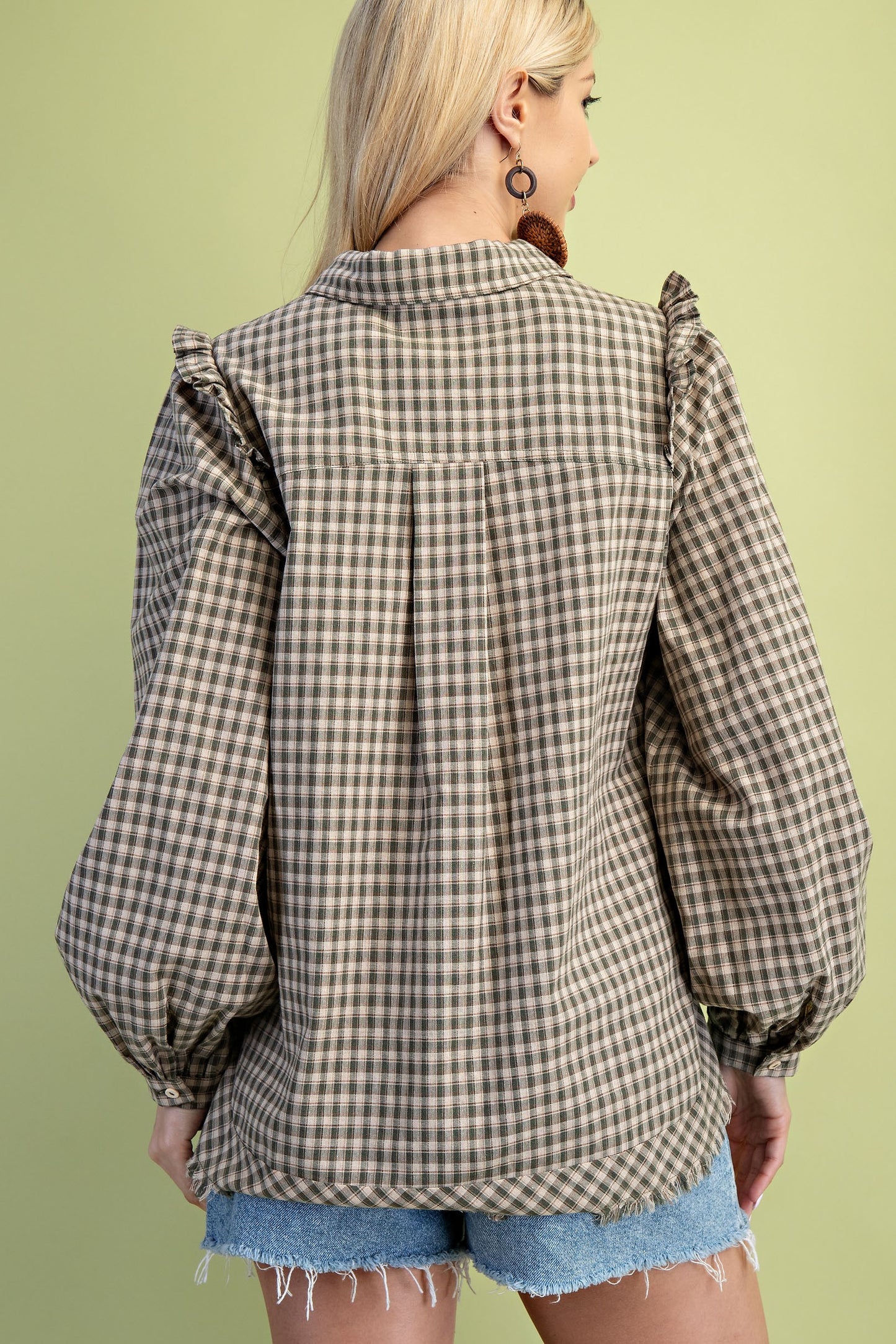 Plaid Button down Shirt