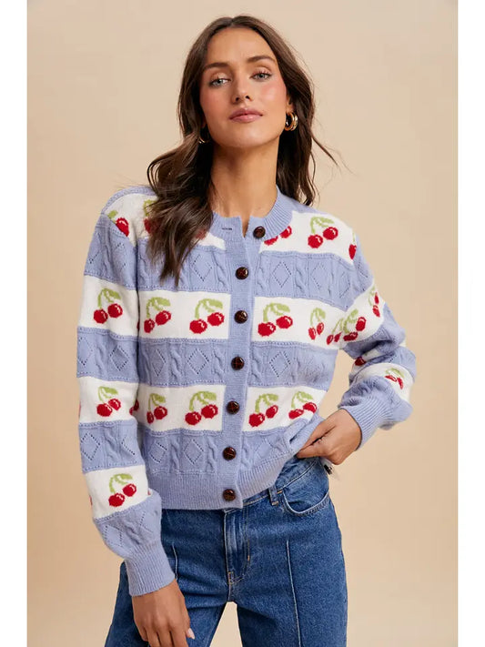 Cherry on Top Cardigan