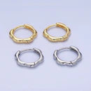 Daisy Huggie Hoop