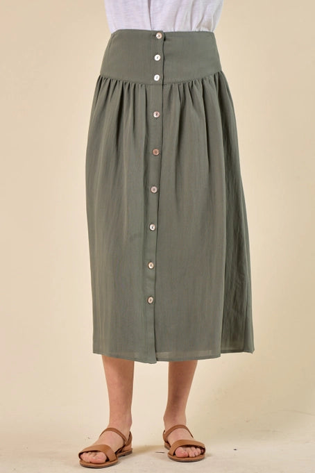 Smocked Skirt