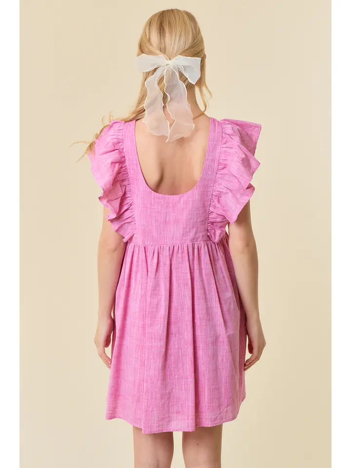 Ruffled Babydoll Dress