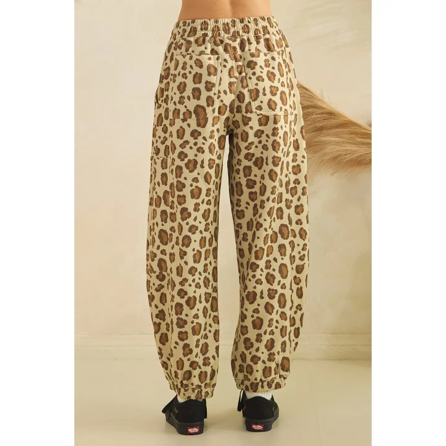 Printed Leopard Pants
