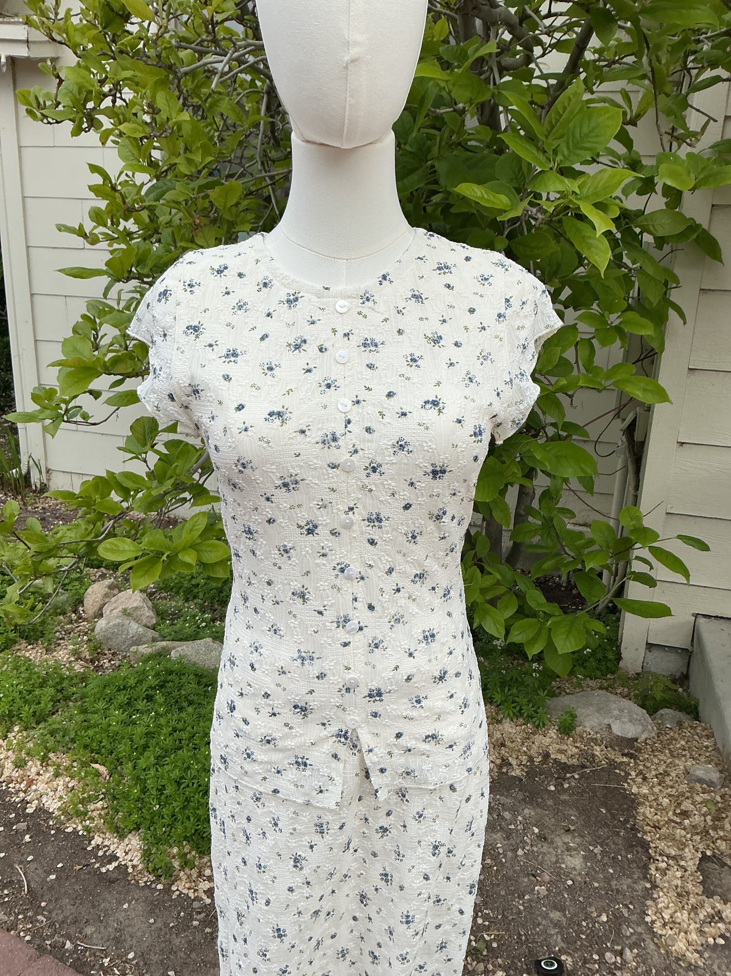 Meredith Lace Floral Top