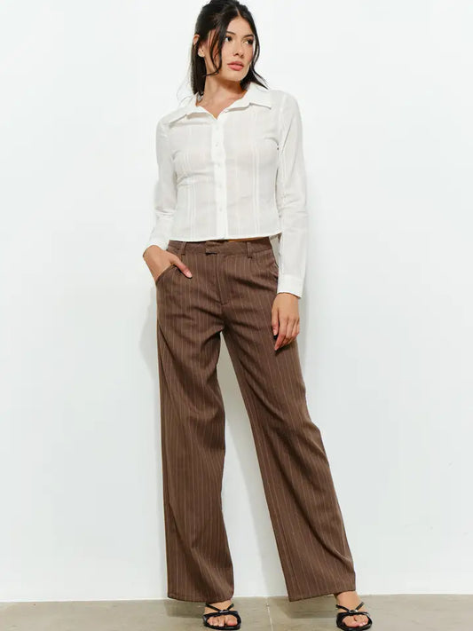 Jaslynn Pinstripe Pants