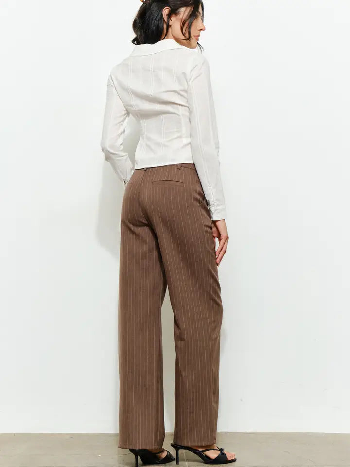Jaslynn Pinstripe Pants