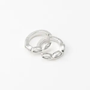 Elegant Lace Hoops