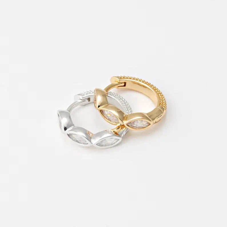 Elegant Lace Hoops