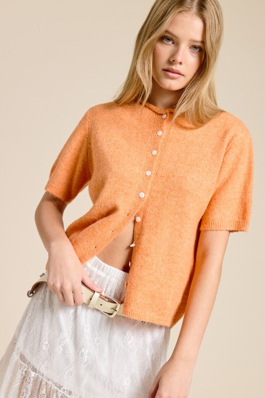 Tangerine Cardigan