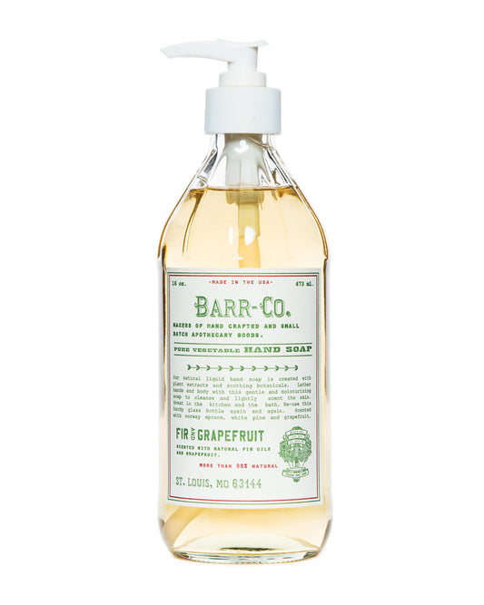 Barr-Co. Fir & Grapefruit Liquid Hand Soap