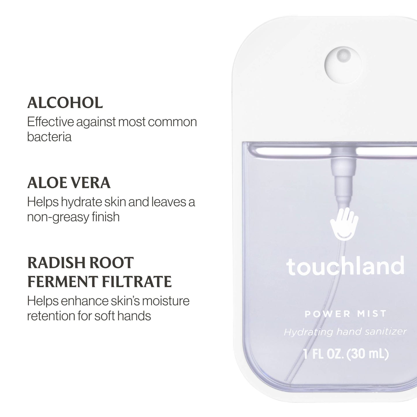 Rainwater Power Mist Hydrating Hand Sanitizer Regular