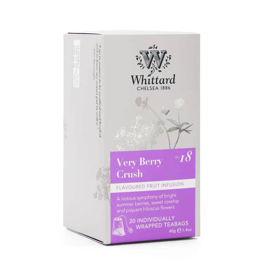 Very Berry 20 individually wrapped teabags Infusion