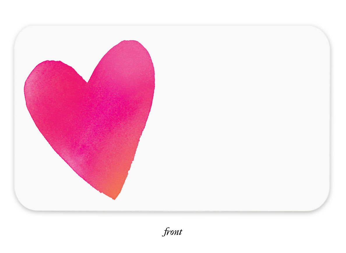 Big Heart Little Notes® Regular