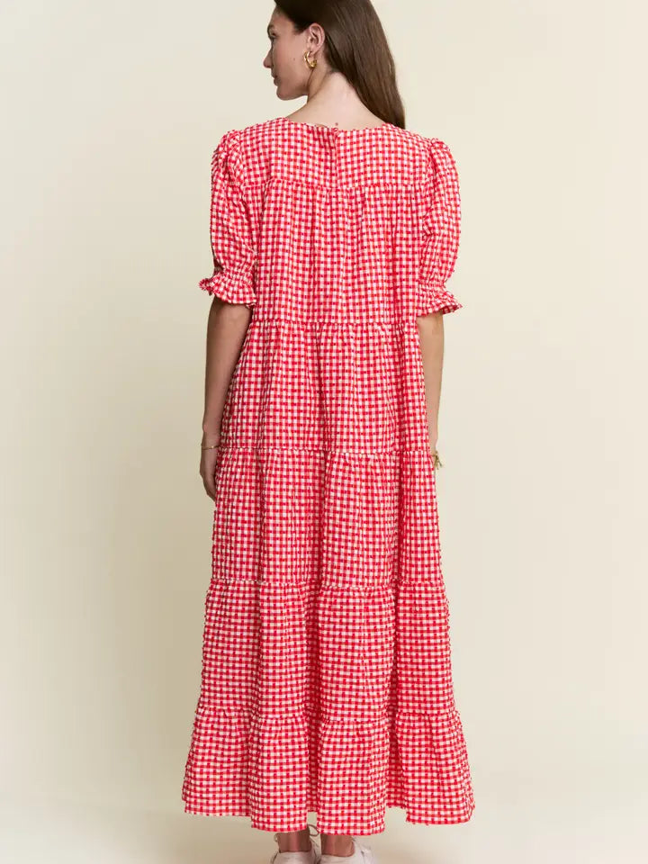 Picnic Check Dress