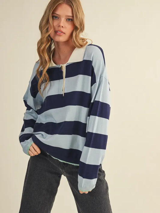 Striped Rugby Shirt