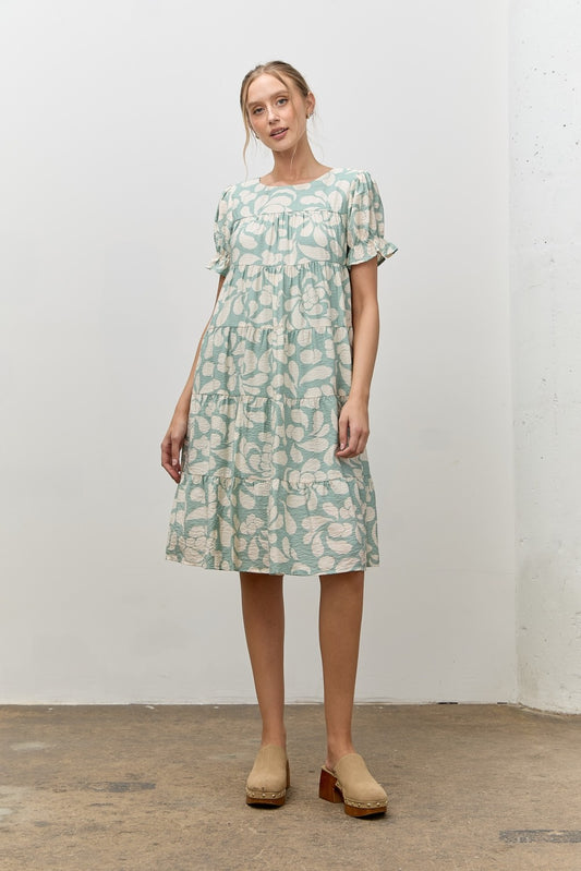 Short Sage Dress