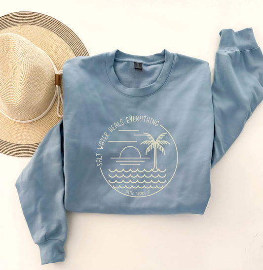Saltwater Heals Everything Sweater
