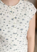 Meredith Lace Floral Top